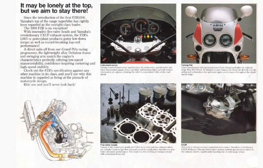 1989 Yamaha FZR 1000 EXUP